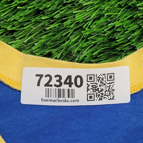 Vintage 80s MOD Shirt Medium 20x27 Two-Tone - Picture 8 of 14